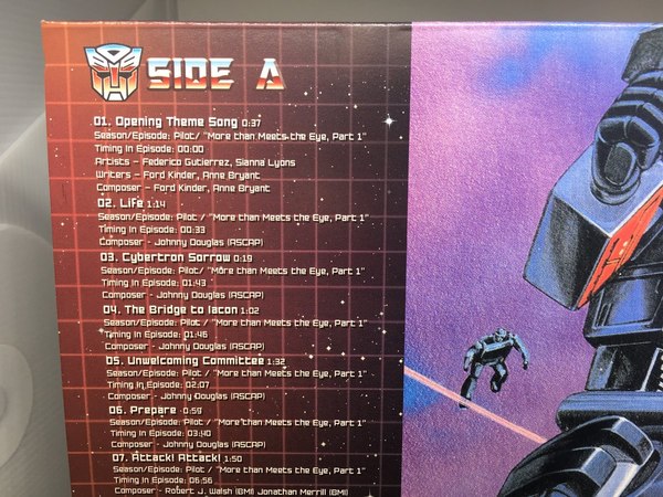 Transformers G1 Soundtrack   Unboxing Video And Photos Of Already Sold Out Vinyl LP  (10 of 11)